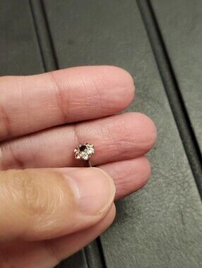 925 Sterling Silver Nose Ring Stud